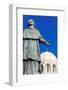 De Belsunce Statue at the Cathedral of Marseille (Notre-Dame De La Major) (Sainte-Marie-Majeure)-Nico Tondini-Framed Photographic Print