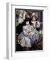 De Carolis' Wife and Children, 1908-Armando Spadini-Framed Giclee Print