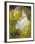 De Feure La Femme a L'iris-Vintage Lavoie-Framed Giclee Print