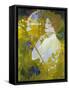 De Feure La Femme a L'iris-Vintage Lavoie-Framed Stretched Canvas