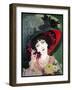 De Feure Smoker Portrait I-Vintage Lavoie-Framed Giclee Print