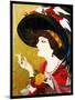 De Feure Smoking Woman IV-Vintage Lavoie-Mounted Giclee Print