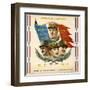 De Gaulle, Leclerc, Catroux and Koenig, Free French Military Commanders-null-Framed Art Print