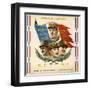 De Gaulle, Leclerc, Catroux and Koenig, Free French Military Commanders-null-Framed Art Print