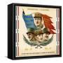 De Gaulle, Leclerc, Catroux and Koenig, Free French Military Commanders-null-Framed Stretched Canvas