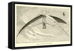 De Groof's Flying-Machine-null-Framed Stretched Canvas