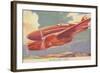 De Havilland Comet, British Racing Aircraft-null-Framed Giclee Print