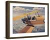 De Havilland Dh.82 Tiger Moth Basic Trainer Biplane from the 1930'S-null-Framed Art Print