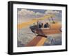 De Havilland Dh.82 Tiger Moth Basic Trainer Biplane from the 1930'S-null-Framed Art Print