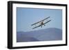 De Havilland Dh 82A Tiger Moth Biplane, Warbirds over Wanaka, Airshow, New Zealand-David Wall-Framed Photographic Print