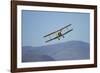 De Havilland Dh 82A Tiger Moth Biplane, Warbirds over Wanaka, Airshow, New Zealand-David Wall-Framed Photographic Print