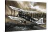 De Havilland DH98 of Aircraft Transport and Transport-Wilf Hardy-Stretched Canvas