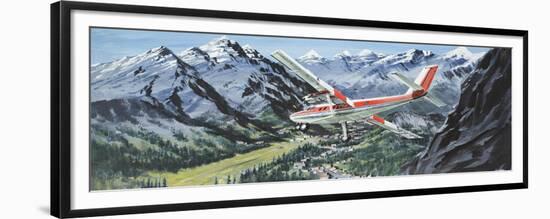 De Havilland Twin Otter-Graham Coton-Framed Premium Giclee Print