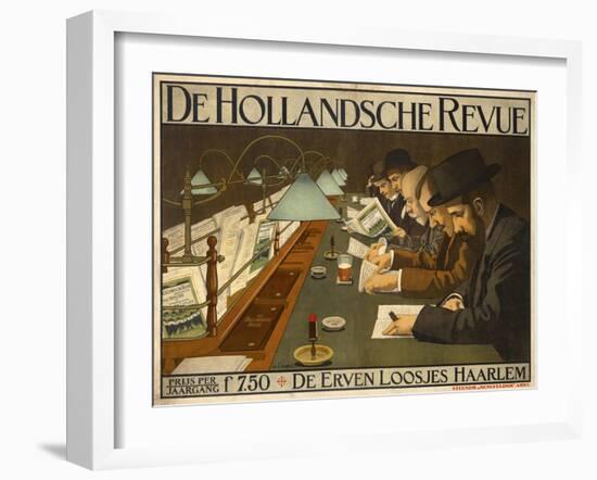 De Hollandsche Revue-null-Framed Giclee Print