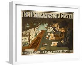 De Hollandsche Revue-null-Framed Giclee Print