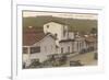 De la Guerra Street, Santa Barbara, California-null-Framed Art Print