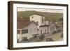 De la Guerra Street, Santa Barbara, California-null-Framed Art Print