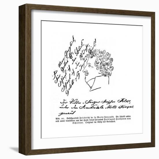 De La Motte Fouque-null-Framed Giclee Print