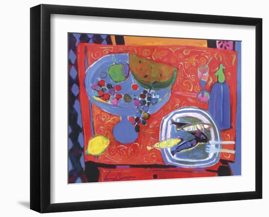 De La Tierra y Del Mar-Luis Amer-Framed Giclee Print