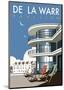 De La Warr Pavilion - Dave Thompson Contemporary Travel Print-Dave Thompson-Mounted Giclee Print