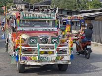 Jeepney, Tagbilaran City, Bohol Island, the Philippines, Southeast Asia-De Mann Jean-Pierre-Photographic Print
