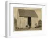 De Marco Family Shack for Cranberry Pickers at Forsythe's Bog-Lewis Wickes Hine-Framed Photographic Print