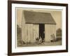 De Marco Family Shack for Cranberry Pickers at Forsythe's Bog-Lewis Wickes Hine-Framed Photographic Print