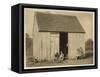 De Marco Family Shack for Cranberry Pickers at Forsythe's Bog-Lewis Wickes Hine-Framed Stretched Canvas