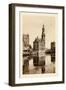 De Munt, Amsterdam-null-Framed Art Print