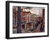 De Oude Rijn, Leiden, 1904-Nico Jungman-Framed Giclee Print