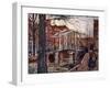 De Oude Rijn, Leiden, 1904-Nico Jungman-Framed Giclee Print