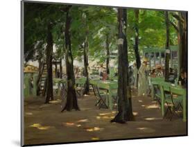 De Oude Vinck, Garden Restaurant in the Outskirts of Leiden, Netherlands, 1905-Max Liebermann-Mounted Giclee Print