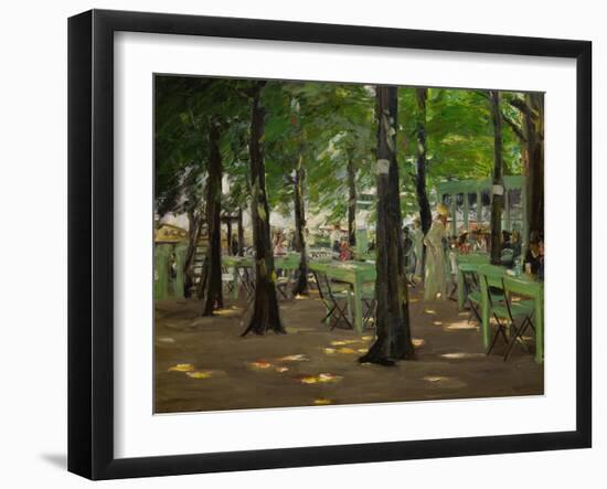 De Oude Vinck, Garden Restaurant in the Outskirts of Leiden, Netherlands, 1905-Max Liebermann-Framed Giclee Print