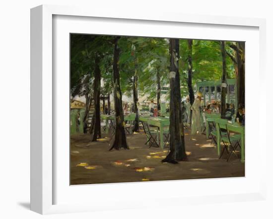 De Oude Vinck, Garden Restaurant in the Outskirts of Leiden, Netherlands, 1905-Max Liebermann-Framed Giclee Print