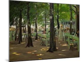 De Oude Vinck, Garden Restaurant in the Outskirts of Leiden, Netherlands, 1905-Max Liebermann-Mounted Giclee Print