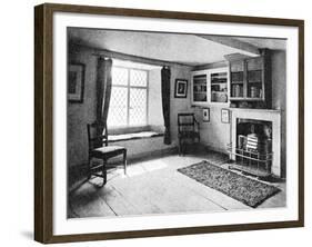 De Quincey's Home, Doce Cottage, Grasmere, 1923-null-Framed Giclee Print