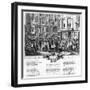 De Regte Afbeelding Der Wind Negotie Gehouden Ni De Straat Van Quinquempoix Tot Parys-Frances C. Fairman-Framed Giclee Print