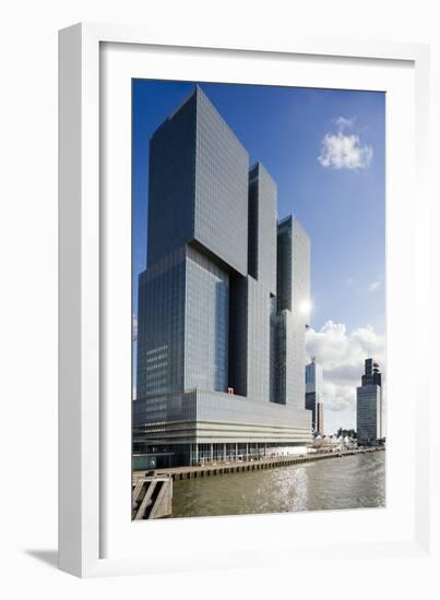 De Rotterdam, Wilhelminakade, Rotterdam, Netherlands, Europe-Ben Pipe-Framed Photographic Print