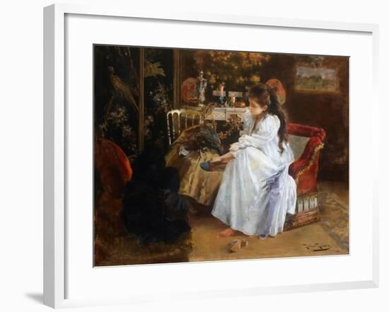 De Soirée-Romà Ribera-Framed Giclee Print