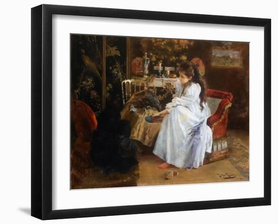 De Soirée-Romà Ribera-Framed Giclee Print