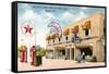 De Soto Cafe and Gas Station-null-Framed Stretched Canvas