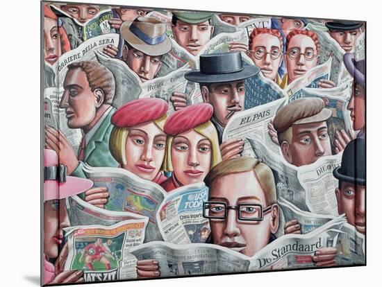 De Standaard'-PJ Crook-Mounted Giclee Print