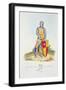 De Vere, Earl of Oxford, 1280, from Ancient Armour by Samuel Rush Meyrick, 1824-null-Framed Giclee Print