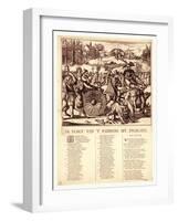 De Vlugt Van 't Pausdom Uit Engelant, Hooghe, Romeyn De, 1645-1708-null-Framed Giclee Print