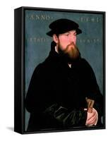 De Vos Van Steenwijk-Hans Holbein the Younger-Framed Stretched Canvas