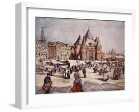 De Waag, Amsterdam, 1904-Nico Jungman-Framed Giclee Print