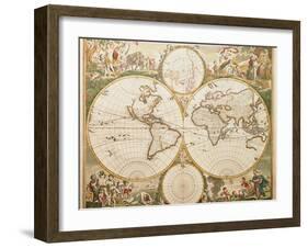 De Wit's Atlas of 1689-George Bernard-Framed Photographic Print