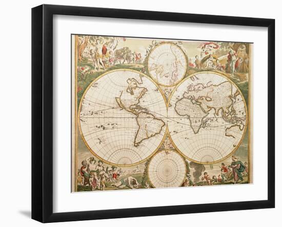 De Wit's Atlas of 1689-George Bernard-Framed Photographic Print
