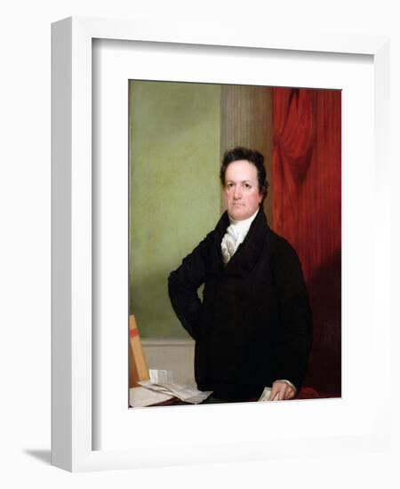 De Witt Clinton (1769-1828) C.1816-John Wesley Jarvis-Framed Giclee Print