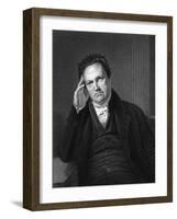 De Witt Clinton-C Ingham-Framed Art Print